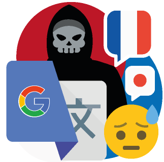 google translation scammers